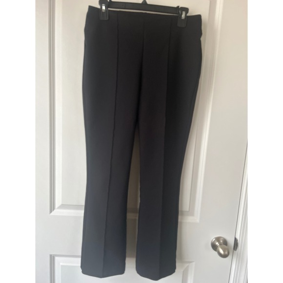 Rachel Zoe Pants - Rachel Zoe Black Pintuck Front Pull On Trousers Dress Pants Womens Size 6